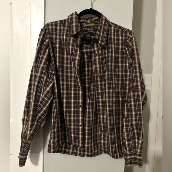 Upcycled Mens Button Up Blouse - Picture 3 of 3